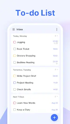 Schermata TickTick:To Do List & Calendar 0