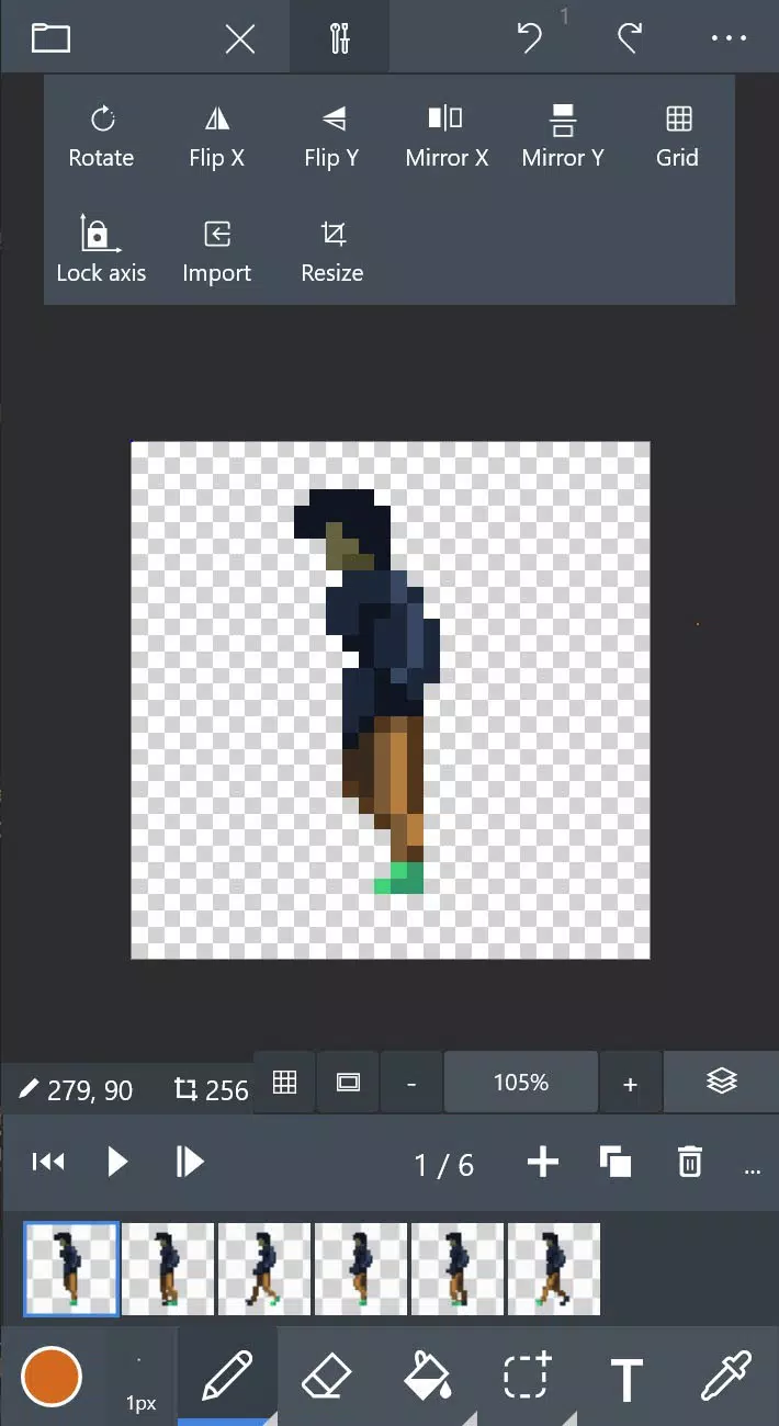 Pix2D - Pixel art studio スクリーンショット 3