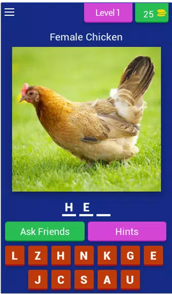 Animal Name: Male, Female, & Young (Animal Game)应用截图第0张