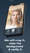 Biometrische Passbilder App Capture d'écran 3