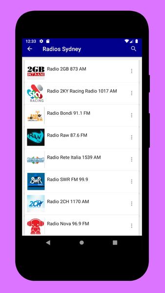 Radio App Australia: FM Online ภาพหน้าจอ 3