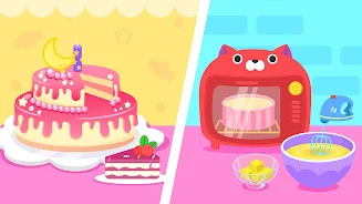 DuDu Dessert Shop DIY Games Tangkapan skrin 2