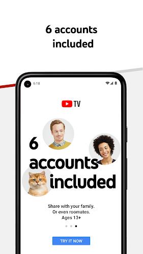 YouTube TV: Live TV & more Скриншот 1