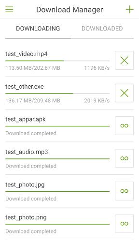 Download Manager For Android Captura de pantalla 3