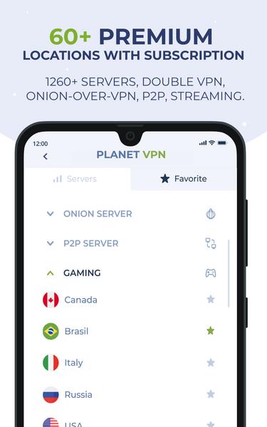 Free VPN Planet Capture d'écran 3