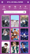 BTS Live Wallpaper Video Schermafbeelding 0