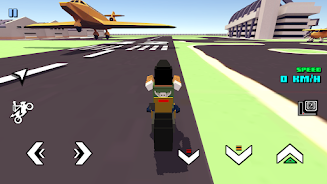 Blocky Moto Racing: Bike Rider Ảnh chụp màn hình 3