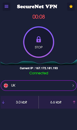 SecureNet VPN: Fast & Secure Ảnh chụp màn hình 0