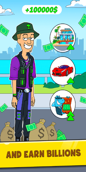 Mr.Billion: Idle Rich Tycoon ภาพหน้าจอ 0