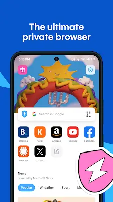 Aloha Browser + Private VPN স্ক্রিনশট 0