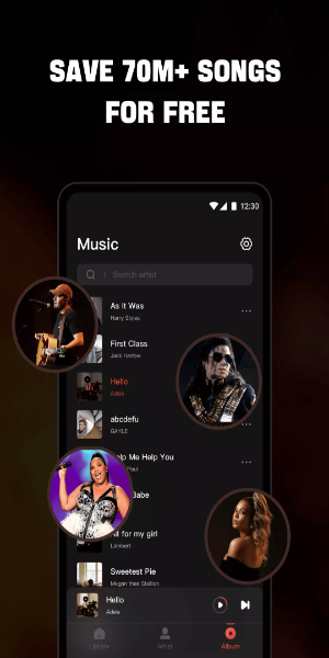 Offline Music Player - Mixtube スクリーンショット 1