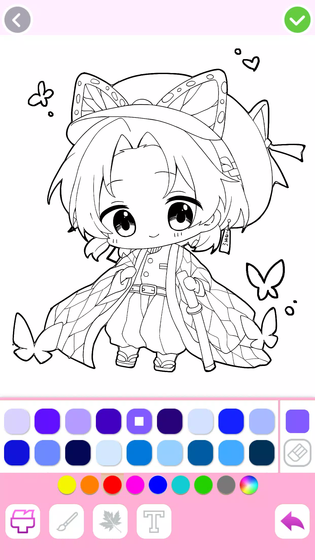 Cute Drawing : Anime Color Fan ภาพหน้าจอ 0