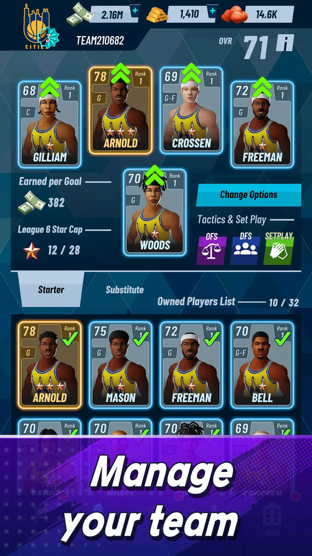 Basketball Manager 2025应用截图第2张