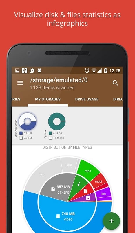 Storage Analyzer & Disk Usage स्क्रीनशॉट 0