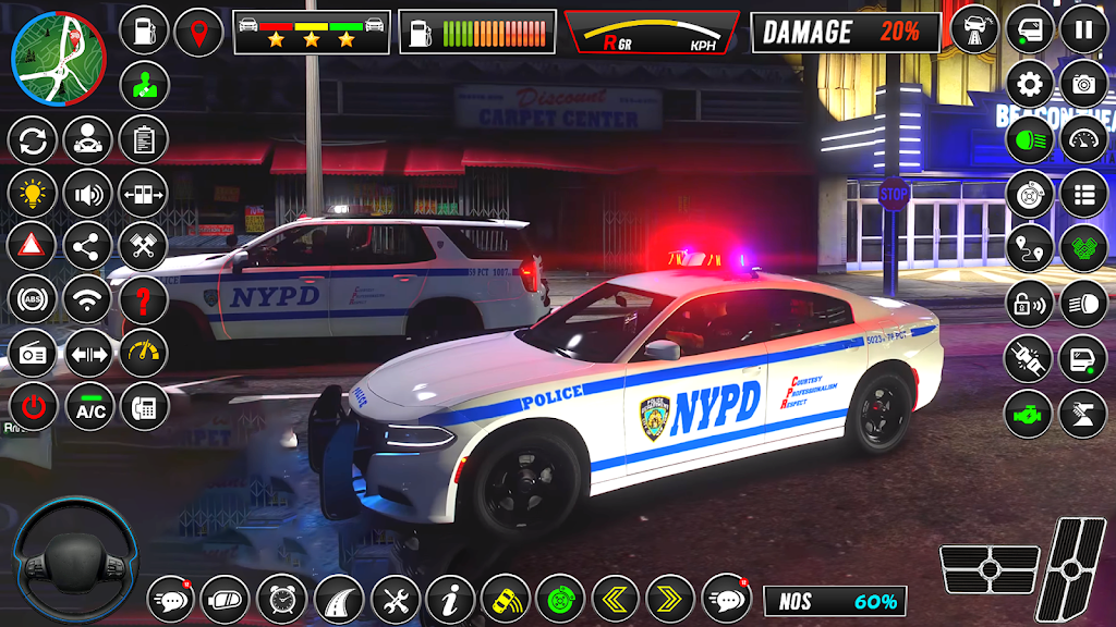 Police Car Chase: Car Games 3D Tangkapan skrin 1