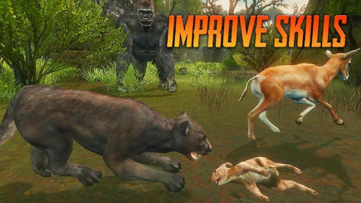 The Panther - Animal Simulator Tangkapan skrin 3