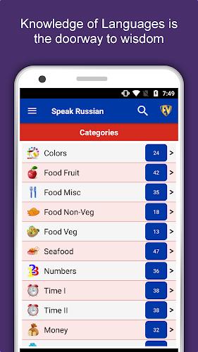 Speak Russian : Learn Russian Ảnh chụp màn hình 0