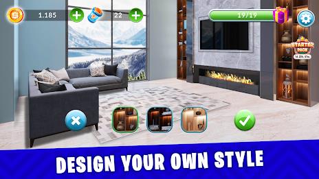 Makeover Empire: Coin & Design Zrzut ekranu 1