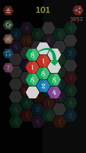 Connect Cells - Hexa Puzzle Ekran Görüntüsü 3