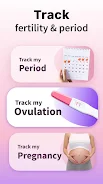 Calendário Menstrual, Ovulação Captura de tela 0