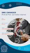 DNS Changer, IPv4 & IPv6 Captura de pantalla 0