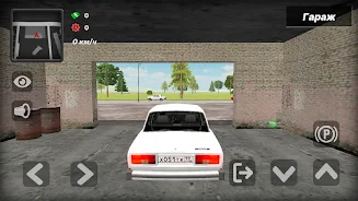 VAZ 2105 Russian Car Simulator Ảnh chụp màn hình 2