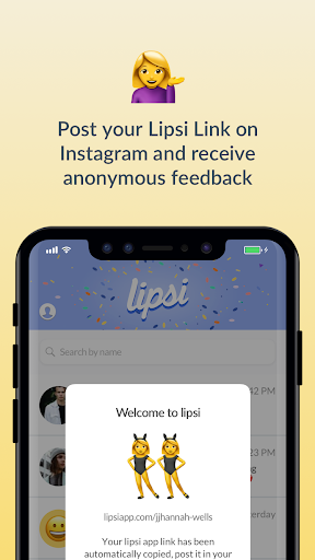 Lipsi - Anonymous messaging ภาพหน้าจอ 2