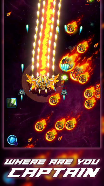 Galaxy Squad: Space Shooter Mod Zrzut ekranu 1