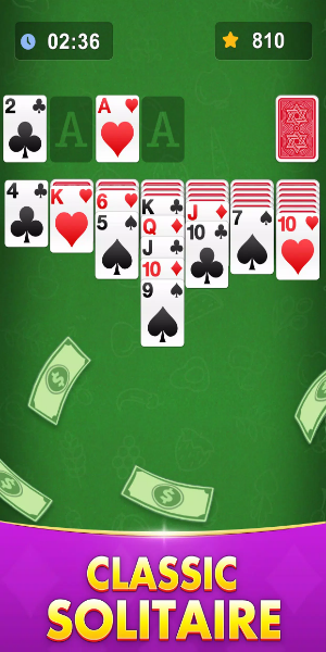 Solitaire: Play Win Cash Tangkapan skrin 0