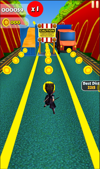 Run Subway Ninja Mod Ảnh chụp màn hình 0