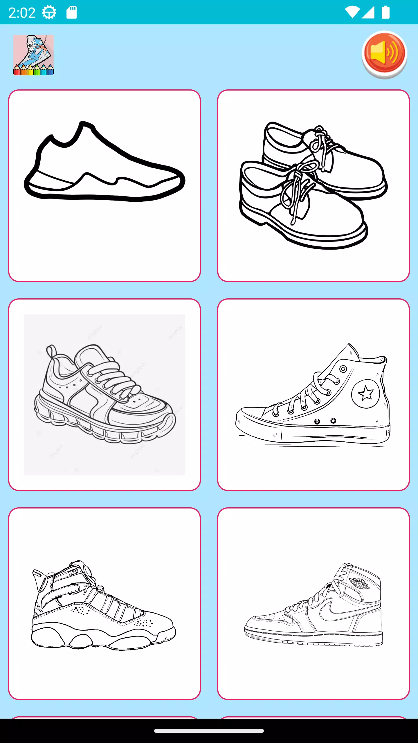 Coloring Sneaker Craft Captura de tela 2