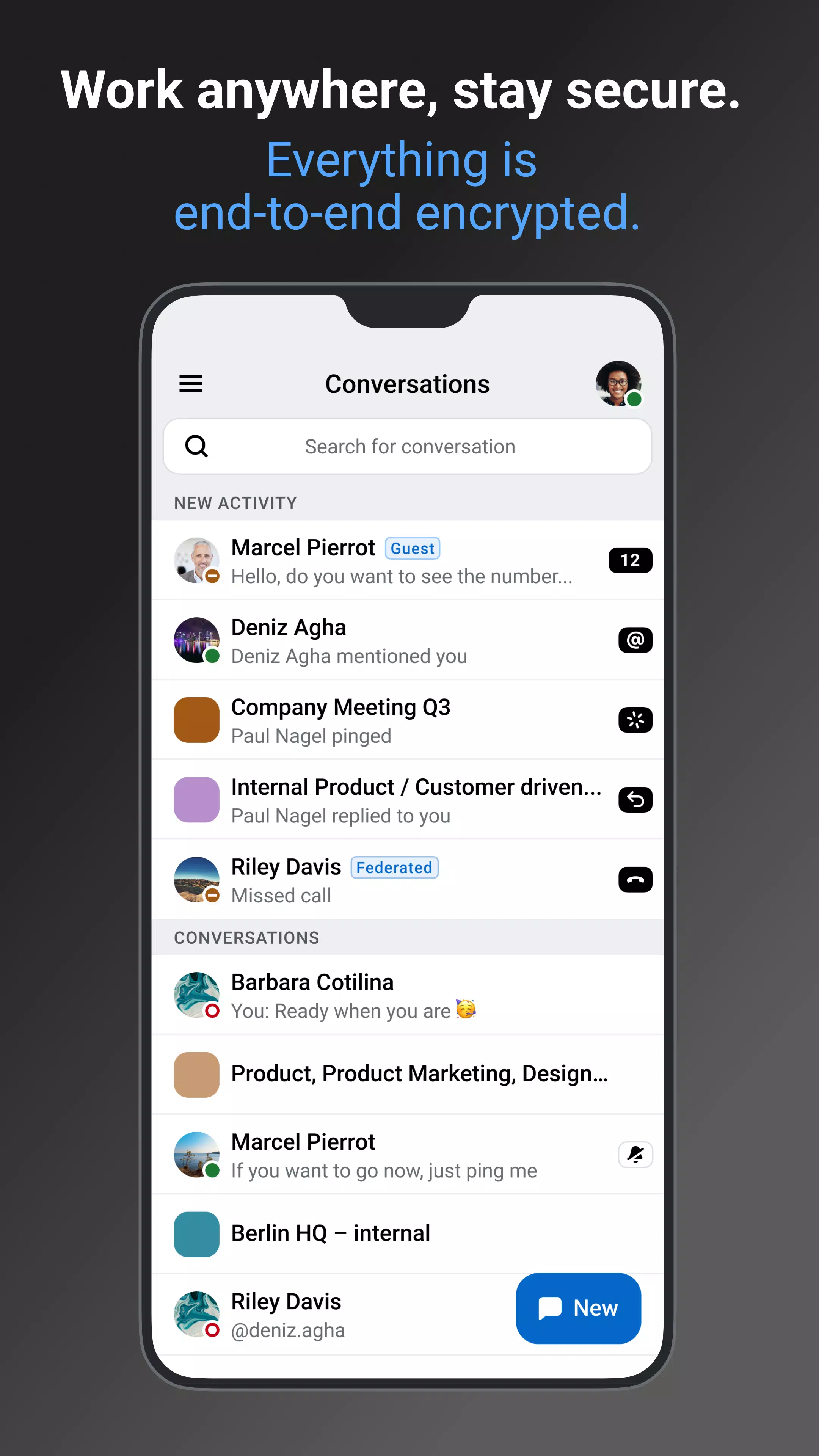 Wire - Secure Messenger Screenshot 0