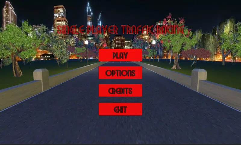 Single Player Traffic Racing Screenshot 0