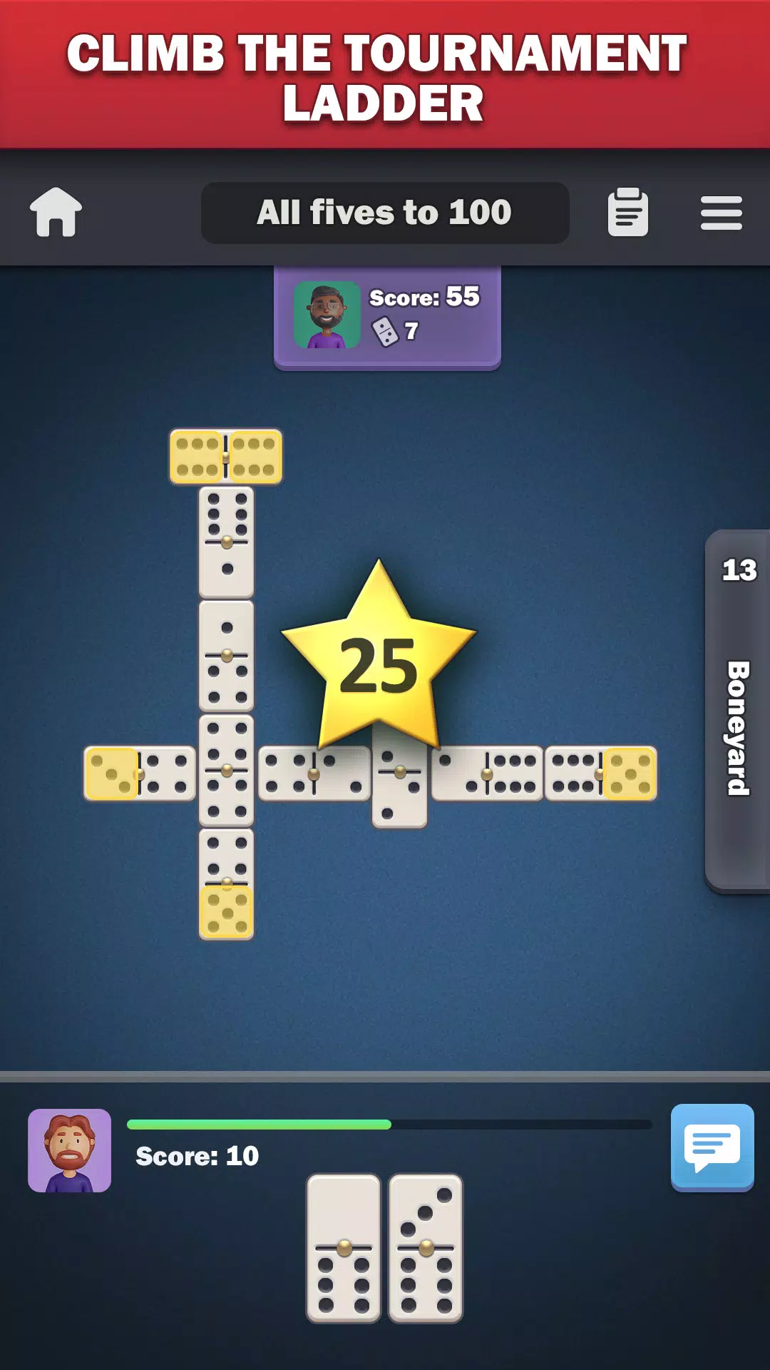 Dominoes online - play Domino! Schermafbeelding 2