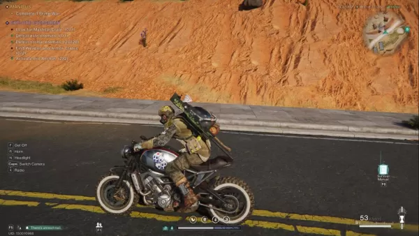 Deadsville'de insan motosikleti