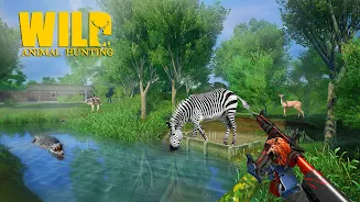 Wild Animal Hunting Games Zrzut ekranu 3