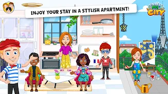 My City: Paris – Dress up game Tangkapan skrin 0