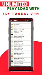FLY TUNNEL VPN Tangkapan skrin 3