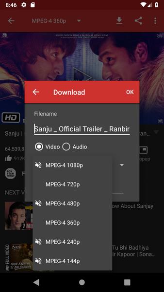 All YouTube Video Downloader Schermafbeelding 2