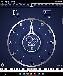 Schermata CarlTune - Chromatic Tuner 0