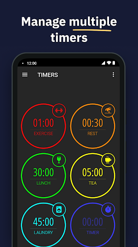 MultiTimer: Multiple timers Zrzut ekranu 0