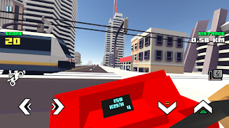 Blocky Moto Racing: Bike Rider Tangkapan skrin 1