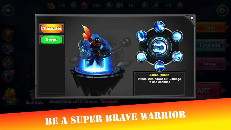 Battle Of Warriors - Stickman Ảnh chụp màn hình 2