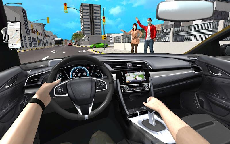 Open World Taxi Sim 2023 Ảnh chụp màn hình 3