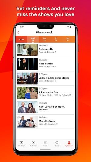 Freeview ภาพหน้าจอ 1