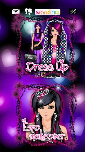 Emo dress up game Schermafbeelding 3