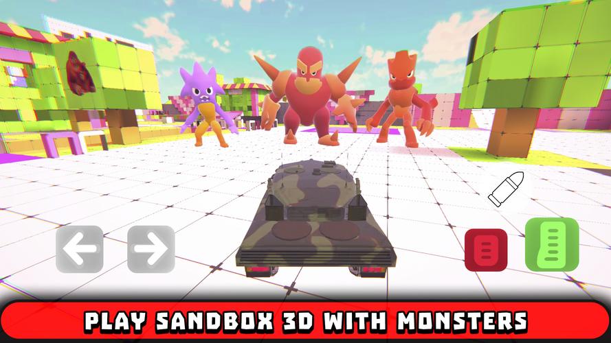 Sandbox Playground 3d game Captura de tela 0