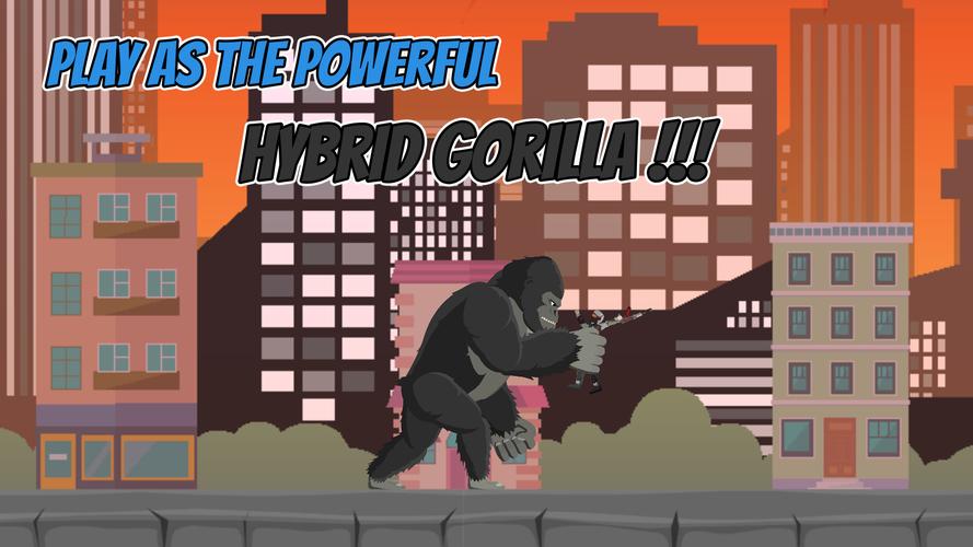 Hybrid Gorilla: Urban Rampage Captura de tela 0