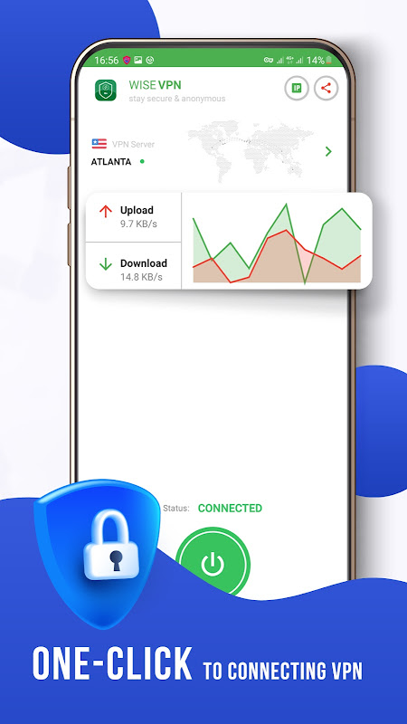 Fast VPN Wise VPN: Fast Secure Screenshot 1