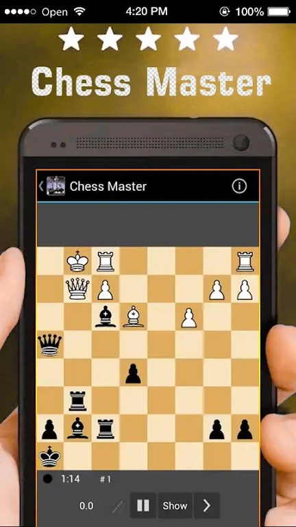 Chinese Chess Clock - Chess Timer puzzles ภาพหน้าจอ 1